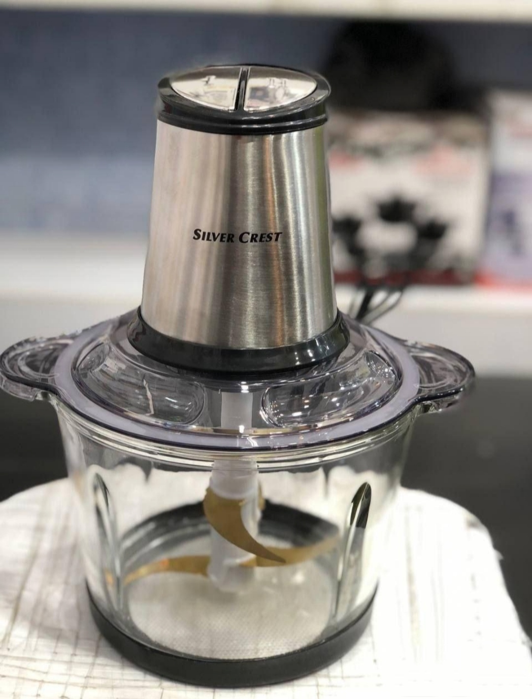 خردکن ۳.۳لیتری تیغه تیتانیومی سیلور کرست مدل Sl-2022