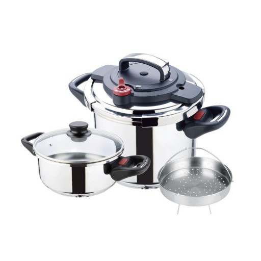 زودپز روگازی دوقلو 9و5 لیتری دایتون پلاس آلمان مدل DP-721