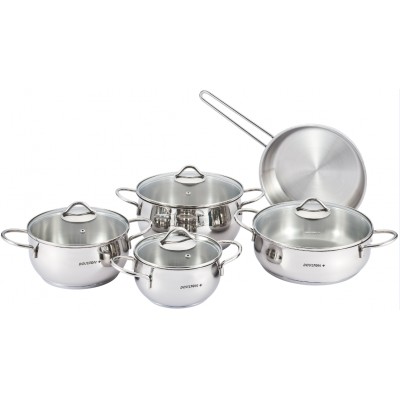 سرویس قابلمه 9 پارچه استیل دایتون پلاس مدل dp-730